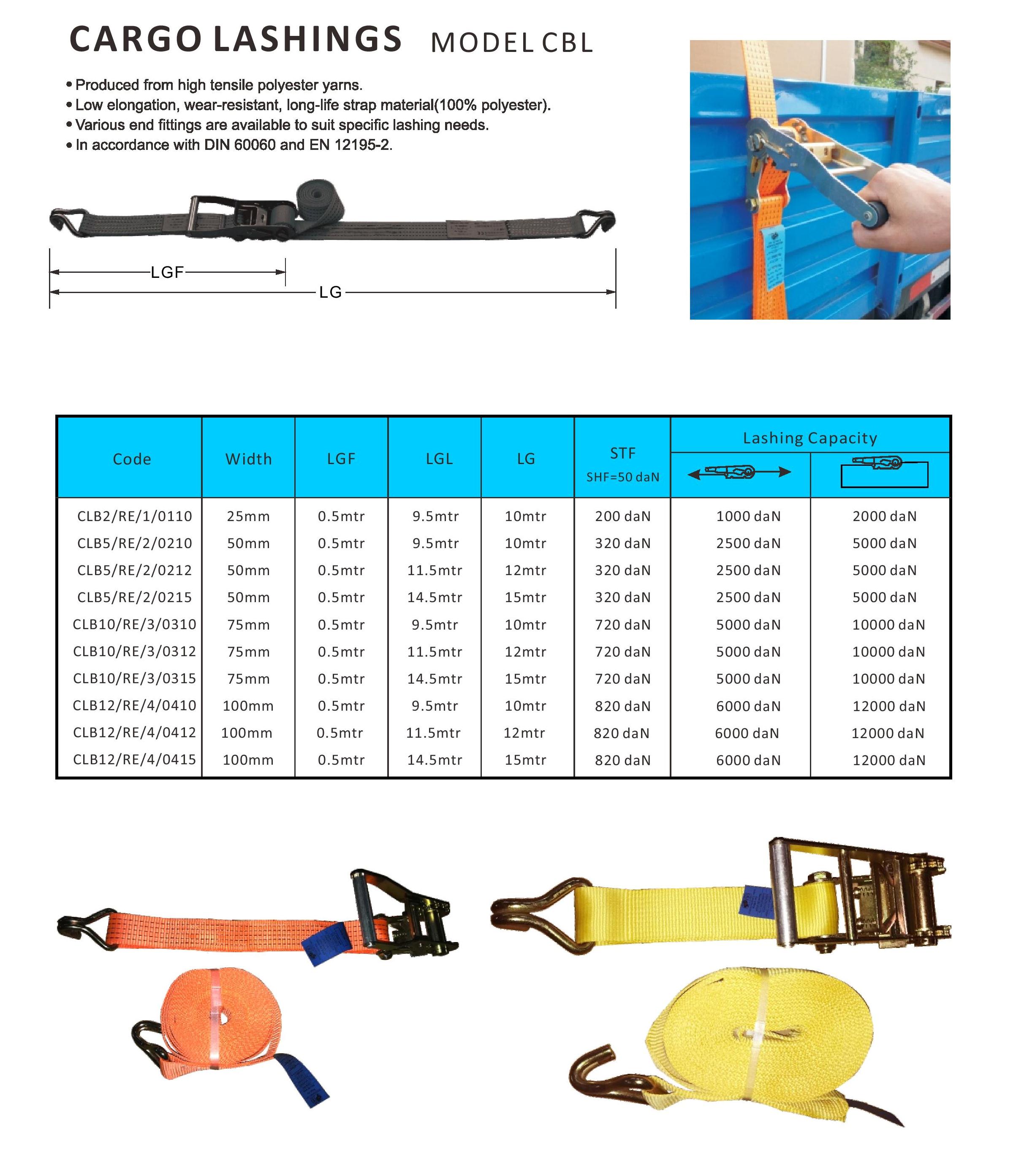 Cargo lashing belt suppliers